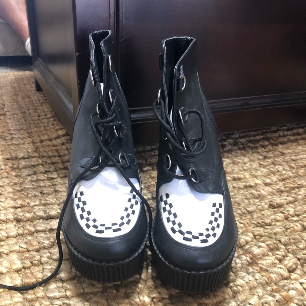 TUK platform ankle boots